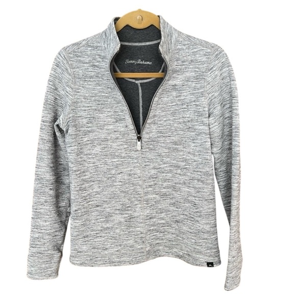 Tommy Bahama Half Zip Reversible Pullover Sweatshirt Small - Picture 1 of 6